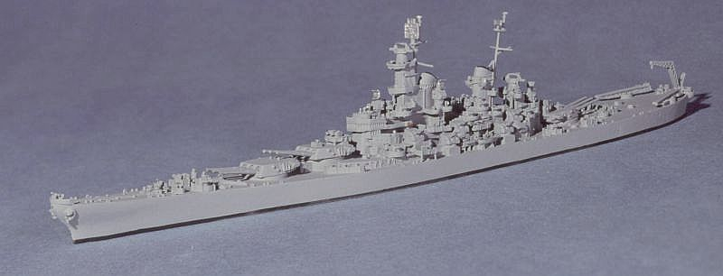 Battleship "Wisconsin" (1 p.) USA 1945 Neptun N 1300C